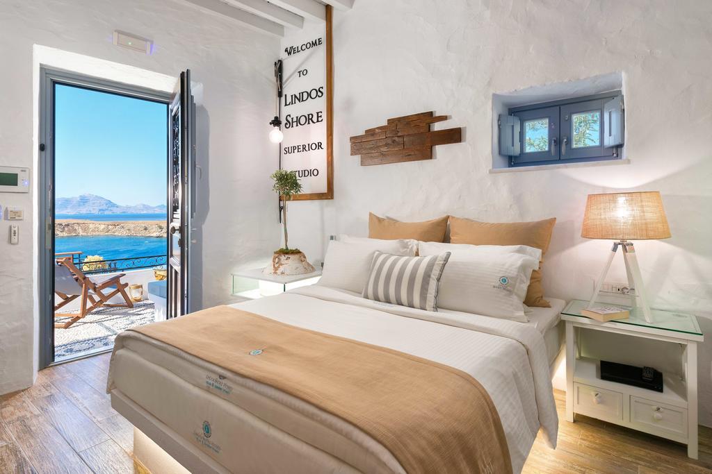 Lindos Shore Superior Studio (Adults Only) Exteriér fotografie